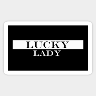 lucky lady 2 Sticker